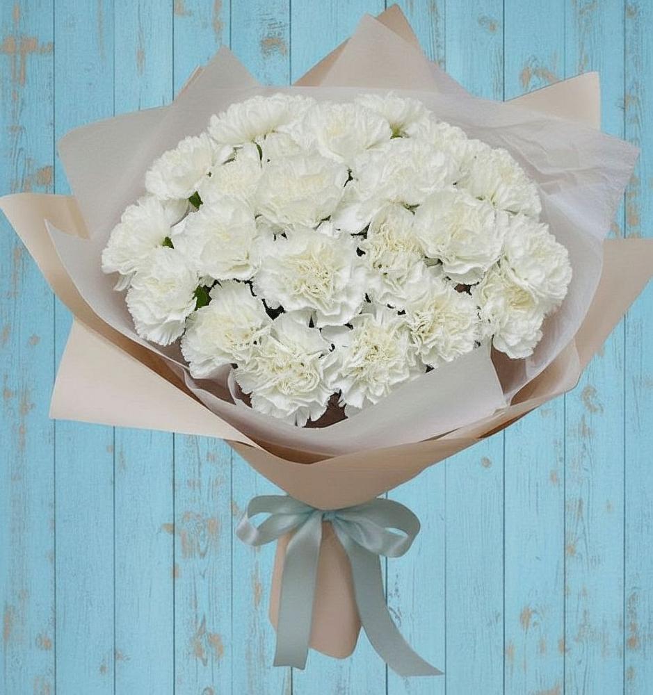 Букет цветов из: Гвоздики в Панкрушихе