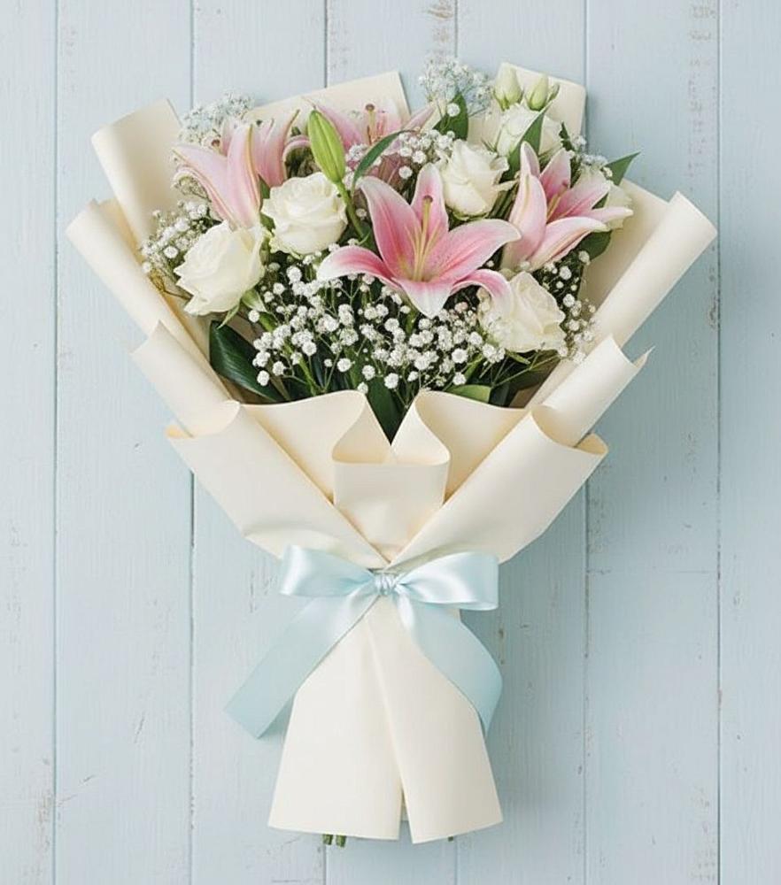 Букет цветов из: Лилии в Панкрушихе