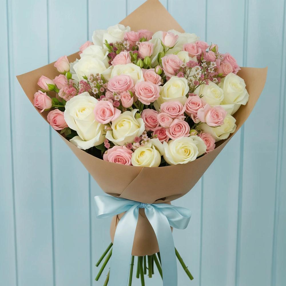 Букет цветов из: Розы в Панкрушихе