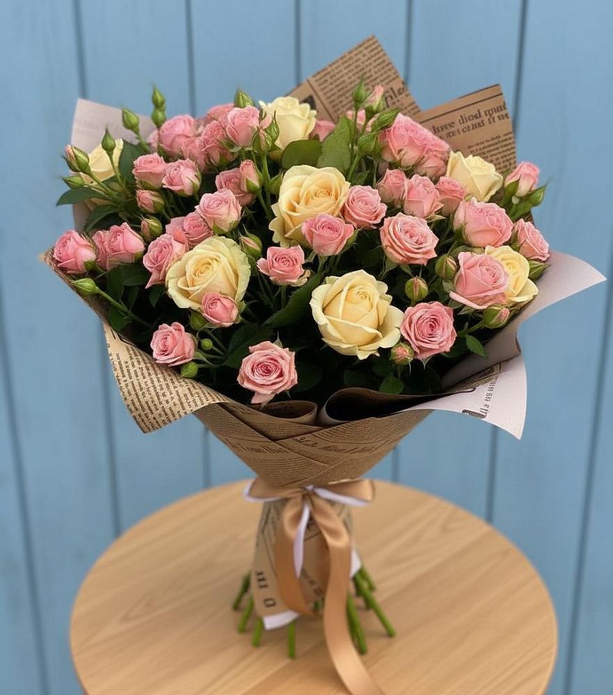 Букет цветов из: Розы в Панкрушихе