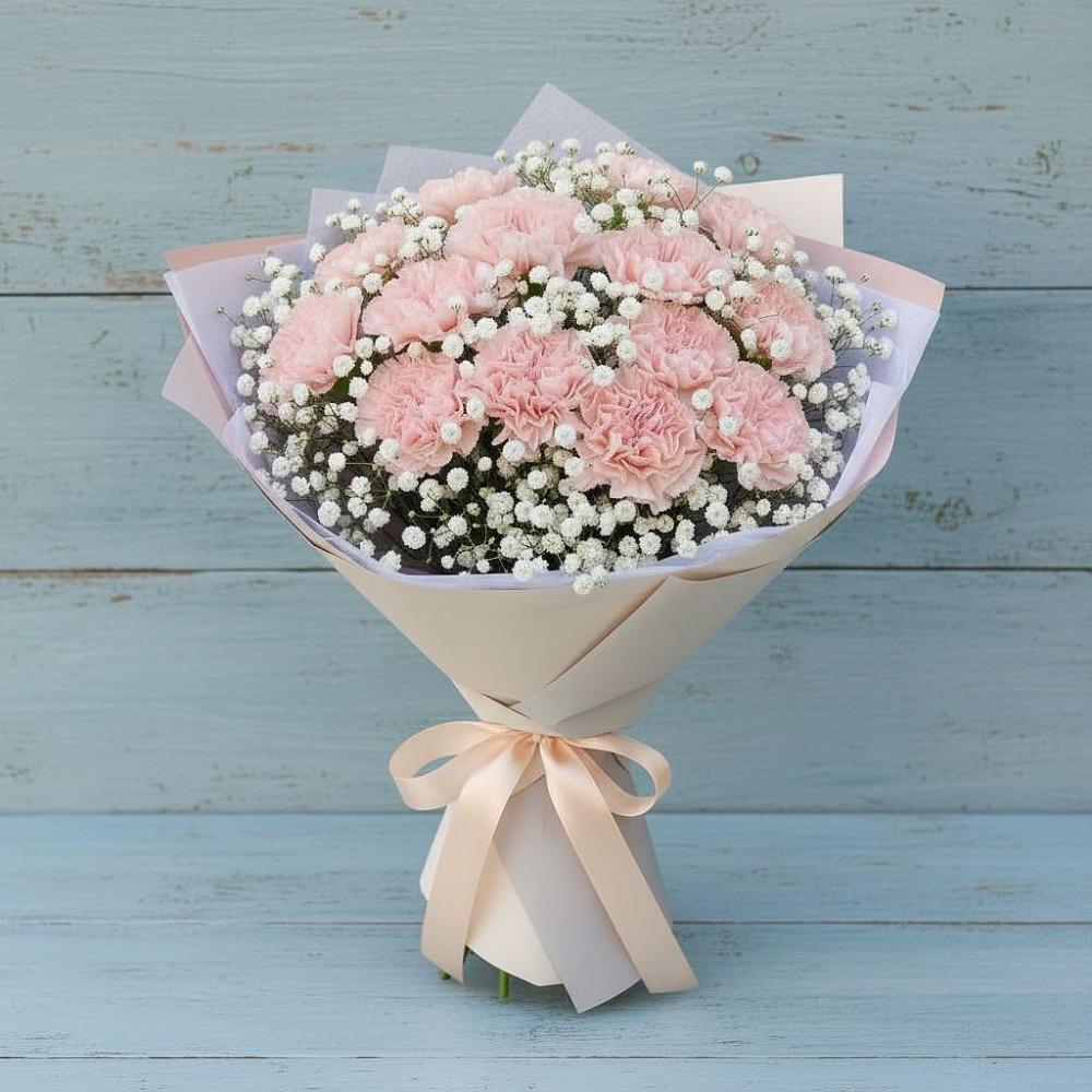 Букет цветов из: Гвоздики в Панкрушихе