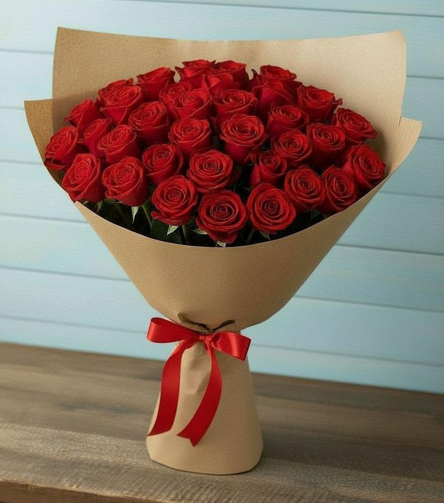 Букет Красные розы Милано в Панкрушихе