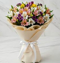 Букет цветов из:  Альстромерии #REPLACE_PRED# Панкрушихе