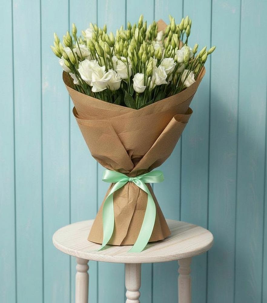 Букет цветов из: Лизиантусы в Панкрушихе