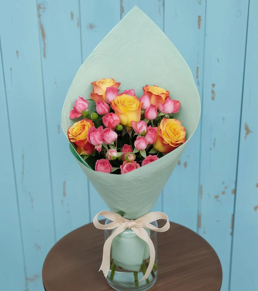 Букет цветов из: Розы в Панкрушихе