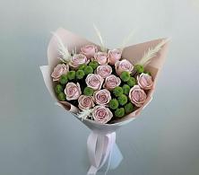 Букет цветов из:  Розы и Хризантемы в Панкрушихе