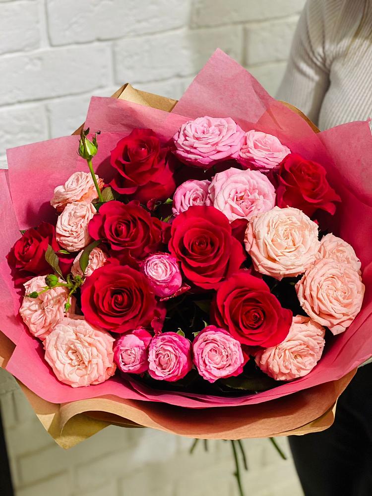 Букет цветов из: Розы в Панкрушихе