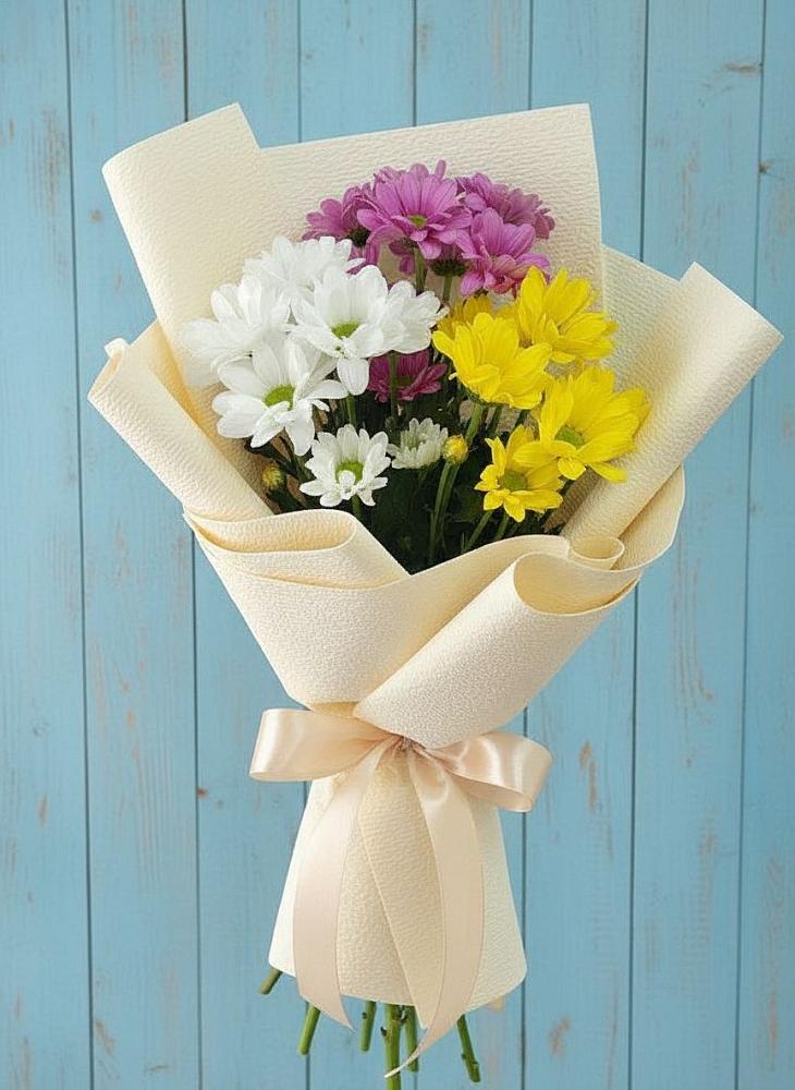 Букет цветов из: Хризантемы в Панкрушихе