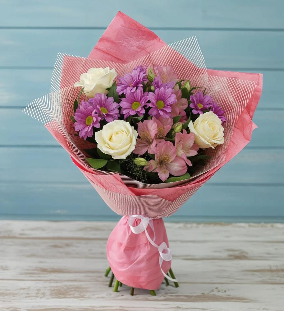 Букет цветов из: Герберы в Панкрушихе