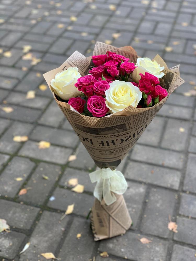 Букет цветов из: Розы в Панкрушихе