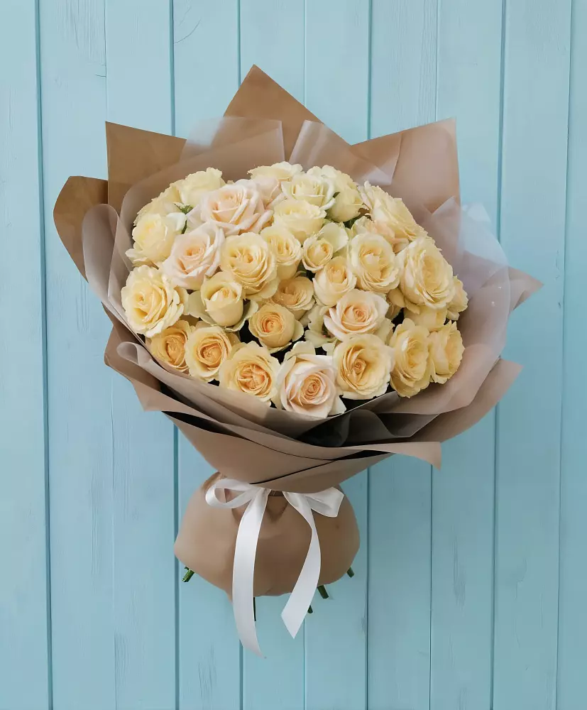 Букет Кремовое облако в Панкрушихе